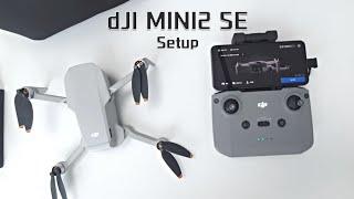 Getting started with the dJI Mini 2 SE - Drone setup