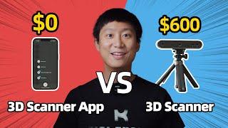 Free 3D Scanner App Vs. $600 Revopoint 3D Scanner Comparison  KIRI Engine And Revopoint