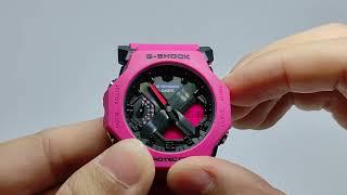 Cara Setting Jam Tangan Casio G-Shock GA-2300-4A GA-2300-4A Agar Jarum Hari bisa Sinkron