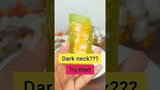 Black neck Body Tan Dark spots removing easy at Home #shorts #shortvideo #ytshorts