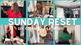 *NEW* SUNDAY RESET  GET IT ALL DONE - DIY HOME DECOR CLEANING & LAUNDRY  SHYVONNE MELANIE TV