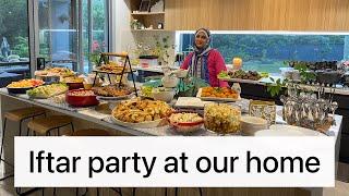 Iftar party at our home Iftar food recipes and decoration Iftar food ideas Ramadan special vlog