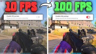 Secret Tricks to FIX LAG in Warzone Mobile Easy