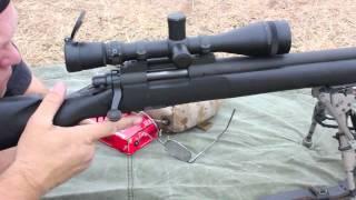 Remington 700 PSS-DM Sniper rifle.  .308 Cold Bore shot and more.