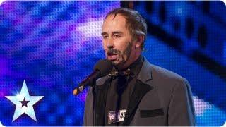 Steve Jackson with his musical impressions - Week 3 Auditions   Britains Got Talent 2013