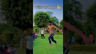 Girls flip vs boys flip #flip #backflip #crezy #girlsvsboys#girlsflip #reaction