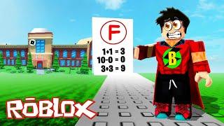 MATEMATİK DERSİNDEN KALDIM  Roblox Oops i failed my math test