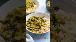 Healthy Kale Dal in Instant Pot #instantpotrecipes #instantpotindianrecipes #indiandal #desifood