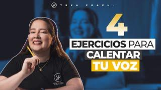 4 EJERCICIOS DE CALENTAMIENTO VOCAL EN 20 MINUTOS  PREPARA Y LIMPIA TU VOZ ANTES DE CANTAR