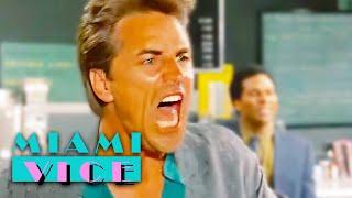 Car Explodes In the Parking Lot  Miami Vice