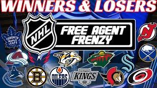 2024 NHL Free Agency Winners & Losers