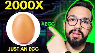 JUST AN EGG A CRYPTO MEMECOIN THAT GONNA MAKE MILLIONAIRES  VERY EARLY 