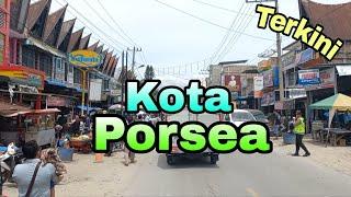 Melihat Langsung Padatnya Kota Porsea Terkini