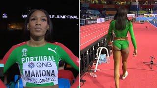 Patricia Mamona Portugal  Triple Jump  World Indoor 2022