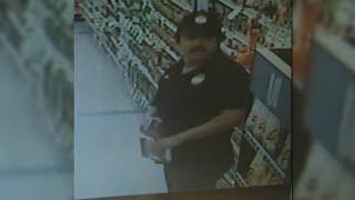 Police Stranger showed porn to young girl in grocery store