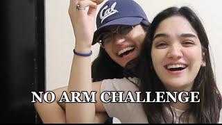 No Arm Makeup Challenge ft Momina munir