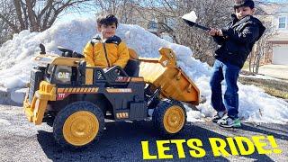 The Ride On DUMP TRUCK that WORKS - ANPABO 12V Review