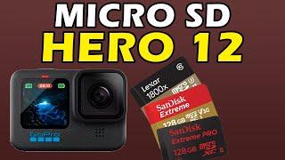 Best SD Cards for GoPro Hero 12 Black