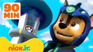 Ryder Calls PAW Patrol Pups to the Lookout Tower #4 w Chase  90 Minute Compilation  Nick Jr.