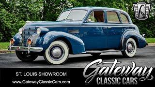 1939 Pontiac Deluxe Six Silver Streak Touring Sedan Gateway Classic Cars St. Louis #8979