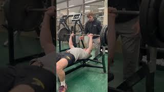 Ben & Jerry’s sponsored athlete hits a PR of 275 on bench informs us of unfortunate hip cramping