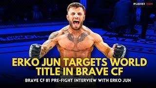 Erko Jun wants to be a MMA world champion in BRAVE CF  Exclusive Interview  BRAVE CF 81