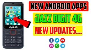 new Android Apps in jazz digit 4g  jazz digit 4g mobile new update  jazz digit 4g