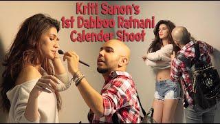 Getting Kriti Sanon Ready for Daboo Ratnani Calendar Photoshoot  Shaanmu  #SkyIsNotEvenTheLimit