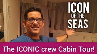 Welcome to World Largest Cruise Ships Crew Cabin TourICON OF THE SEASRoyal Caribbean