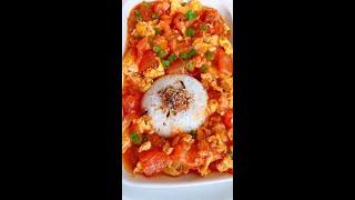 15-minute Staple Chinese Food Tomato Egg Stir Fry  番茄炒蛋