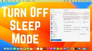 How to Turn Off Auto Sleep on Mac  MacBook M1  M2  M3  MacBook Pro  MacBook Air 2024