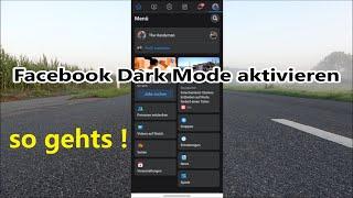 Facebook Dark Mode aktivieren So schaltest du den Nachtmodus bei FB ein