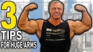 3 Tips To Get Bigger Biceps