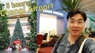  What YOU CAN DO at Changi Airport LONG LAYOVER Visiting the Jewel Free Cinema & Cactus Garden