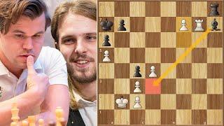 Can Magnus Handle This Rare Line of The French?  Rapport vs Carlsen  Grenke Chess Classic 2024