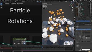 Blender Particle Rotation Physics