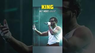 King Live at NSUT  #king #shorts