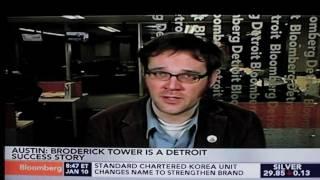 Dan Austin of HistoricDetroit.org on Bloomberg TV