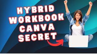 How to Add Page Numbers to Your Books on Canva  Hybrid Workbook Secret #lowcontentbookpublishing