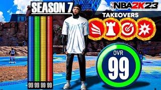 BEST GAME BREAKING SEASON 7 GUARD BUILD IN NBA 2K23 IN NBA2K23 BEST BUILD 2K23