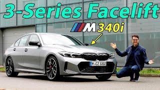 2023 BMW 3-Series facelift M340i driving REVIEW - the 3er strikes back
