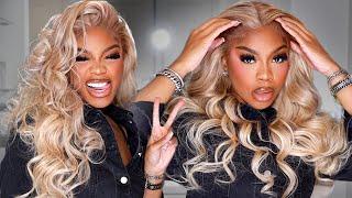 GRWM Blonde Bombshell Baddie No bleach Beginner Friendly Install No plucking ft MegalookHair