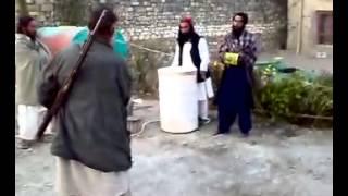 Taliban dancing with Pashto song