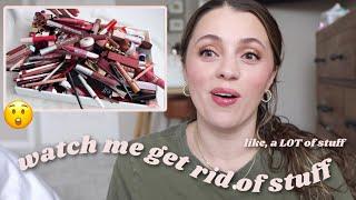 Decluttering My Makeup....this was pretty ruthless I have to say 