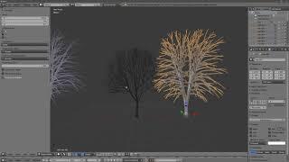 Trees in Blender - quick comparison between available assets and addons