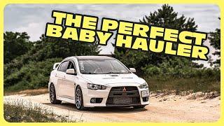 This Evo is the Perfect Dad Car. 2011 Evo X GSR Review