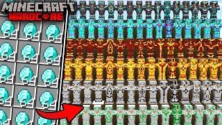 I COLLECTED EVERY ARMOUR TRIM in Minecraft Hardcore