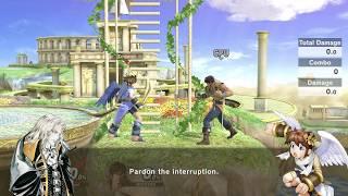 Richter and Simon Belmont Palutenas Guidance Feat Alucard Super Smash Bros Ultimate