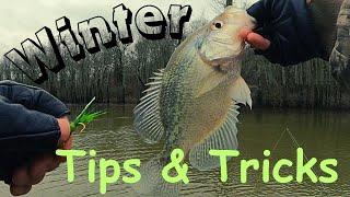 How to start Catching Winter Crappie with jigs and Bobbers - All in One Video