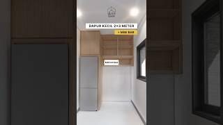 Desain Dapur Kecil 2x3 meter #dapur #shorts